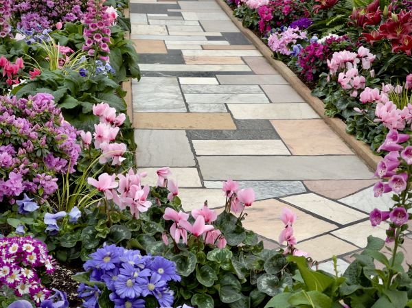 Garden Path Installation