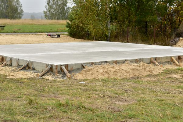 Slab Foundation Installation in Tyler