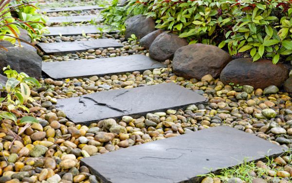 Decorative Stone Installation