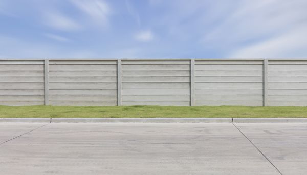 Concrete Fence Installation in Tyler