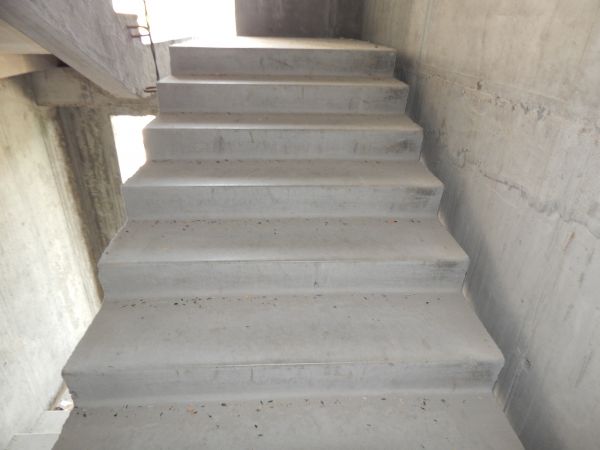 Poured Stair Construction Service