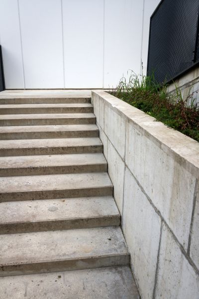 Cement Stair Installation in Tyler