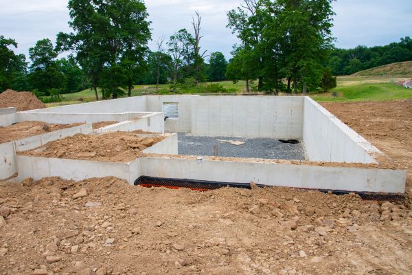 Basement Foundation Pouring in Tyler