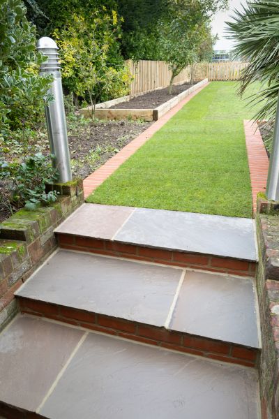 Backyard Steps Installation in Tyler