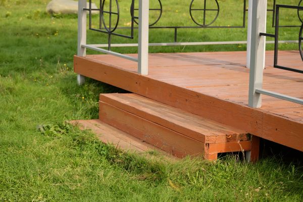 Deck Step Installation