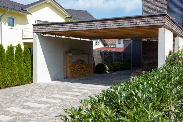 Carport Pad Construction in Tyler