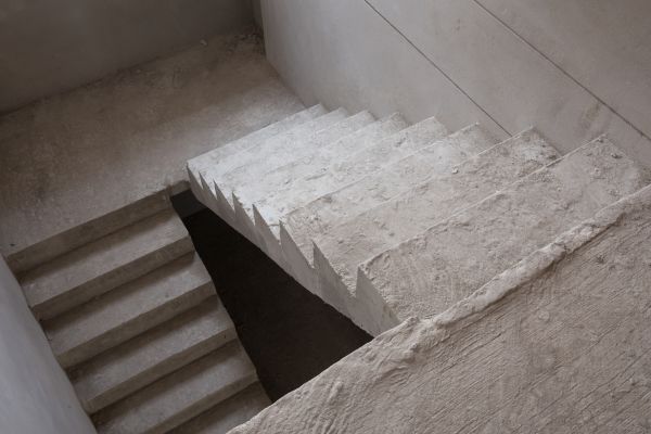 Cement Staircase Construction in Tyler
