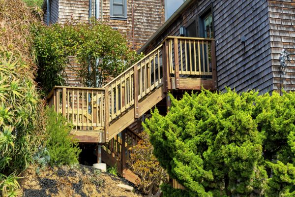 Patio Stair Installation