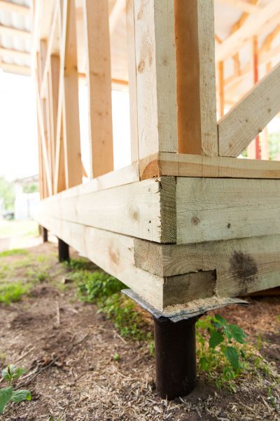 Barn Footing Construction in Tyler