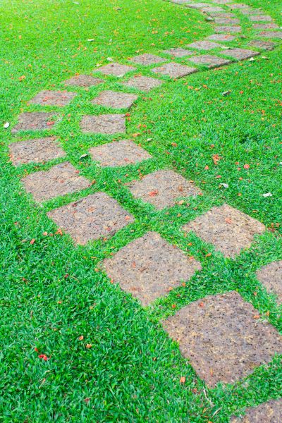 Backyard Pathway Construction in Tyler