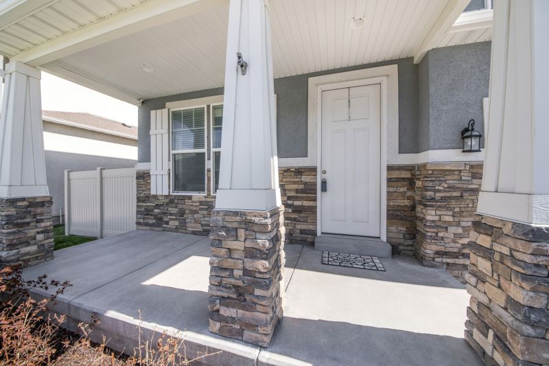 Concrete Porch Installation detail